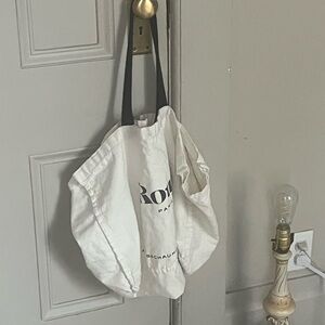 large rouje tote bag 🥖